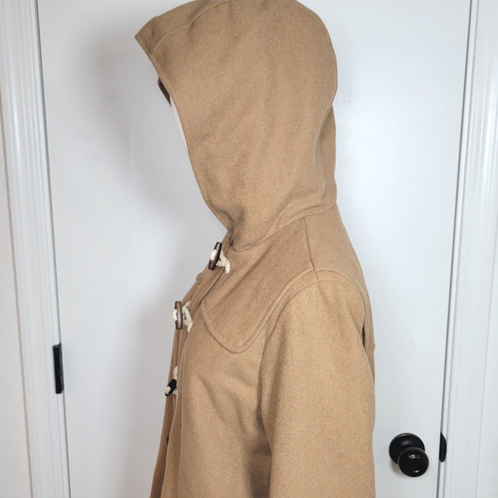 Boden Wool Toggle Coat Coastal Nautical Fisherman Hooded Jacket Kids 15-16Y - Picture 8 of 16